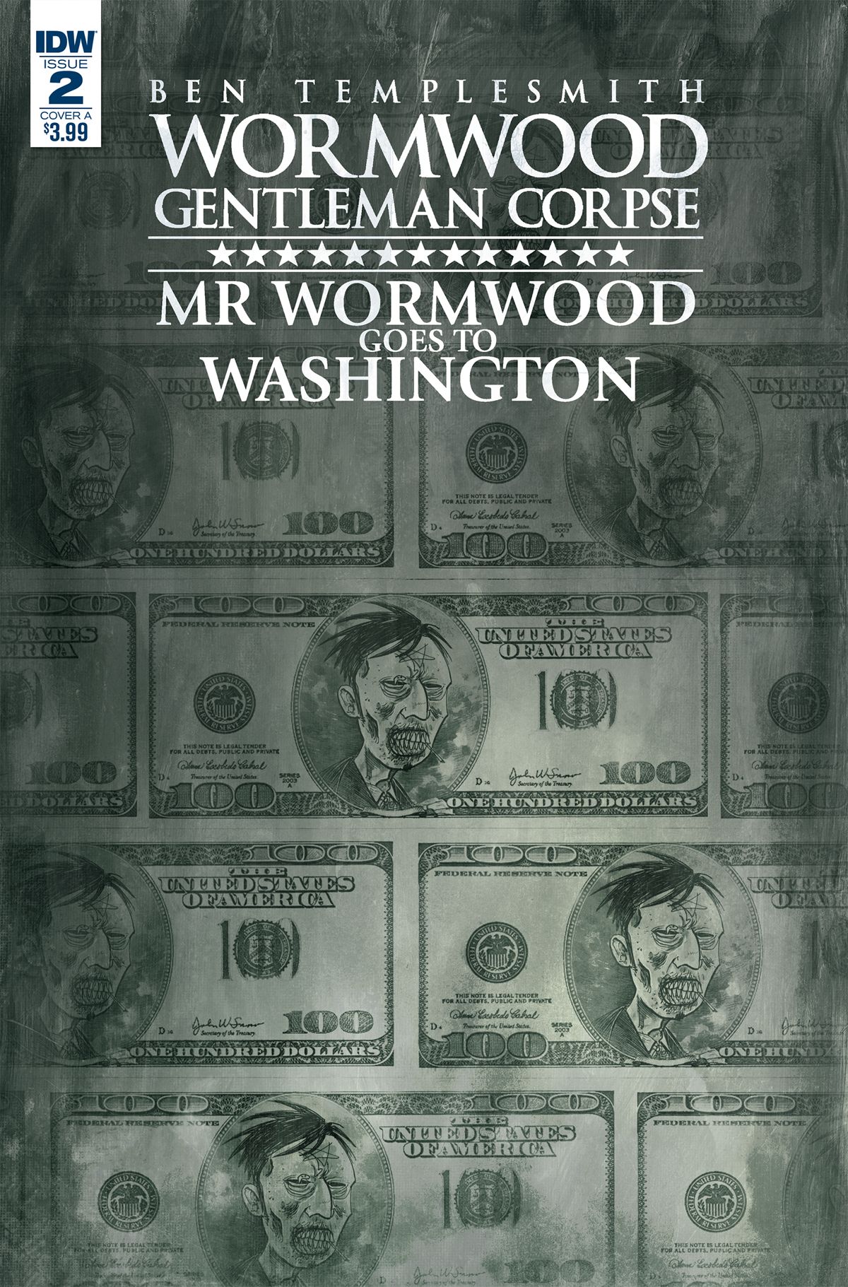 Wormwood: Gentleman Corpse - Mr. Wormwood Goes To Washington #2 Comic