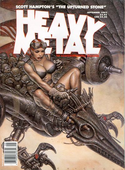 Heavy Metal Magazine #v17#4 [146] Comic