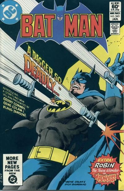 Batman #343 Comic