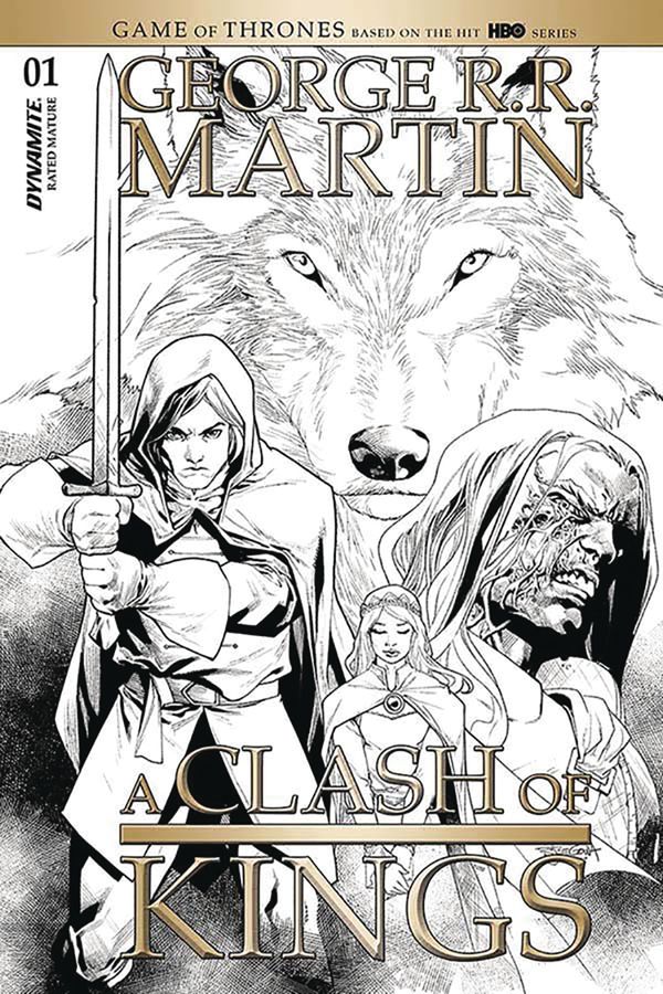 Game of Thrones: A Clash of Kings #1 (40 Copy Segovia B&w Cover)