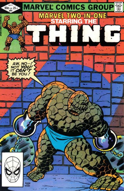 Marvel Two-In-One #91 Comic