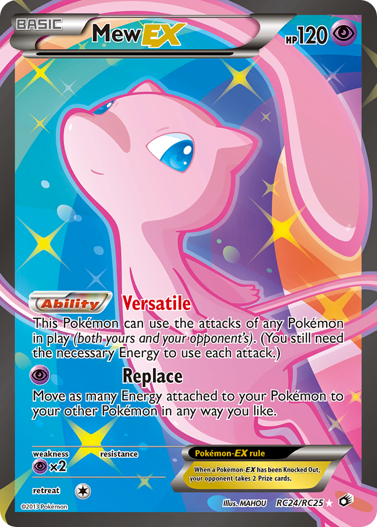 Mew EX (RC24) - Legendary Treasures Pokémon Card