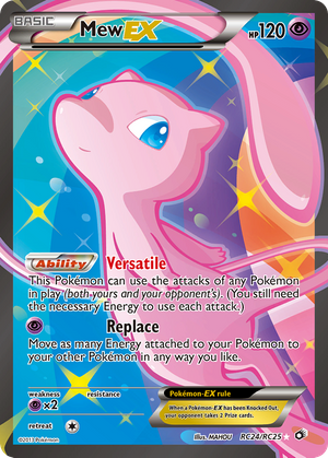 Mew EX (RC24) - Legendary Treasures