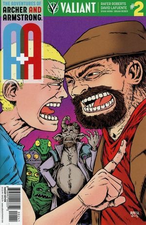 A&A: The Adventures of Archer & Armstrong #2 (Cover D 10 Copy Cover Roberts)