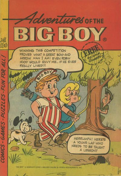 Adventures of Big Boy #136 [East] Comic