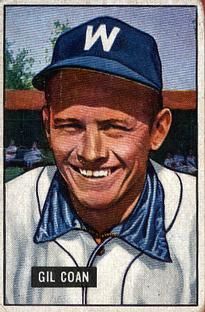 Gil Coan 1951 Bowman #18 Sports Card