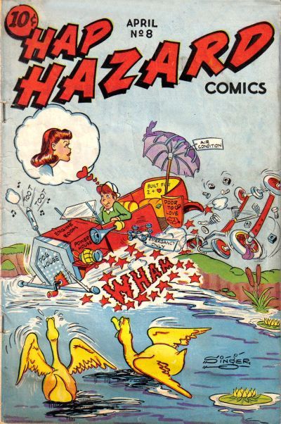 Hap Hazard #8 Comic
