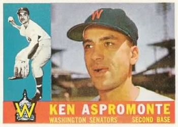 Ken Aspromonte 1960 Topps #114 Sports Card
