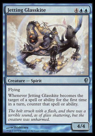 Jetting Glasskite (Conspiracy) Trading Card