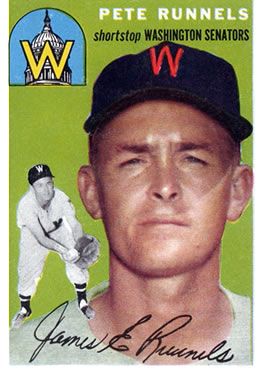 Pete Runnels 1954 Topps #6 Sports Card