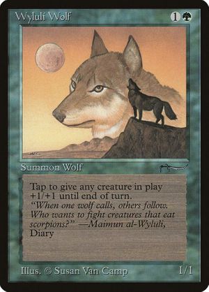 Wyluli Wolf (Light)(Arabian Nights)