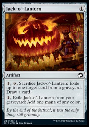 Jack-o'-Lantern (Innistrad: Midnight Hunt) Trading Card