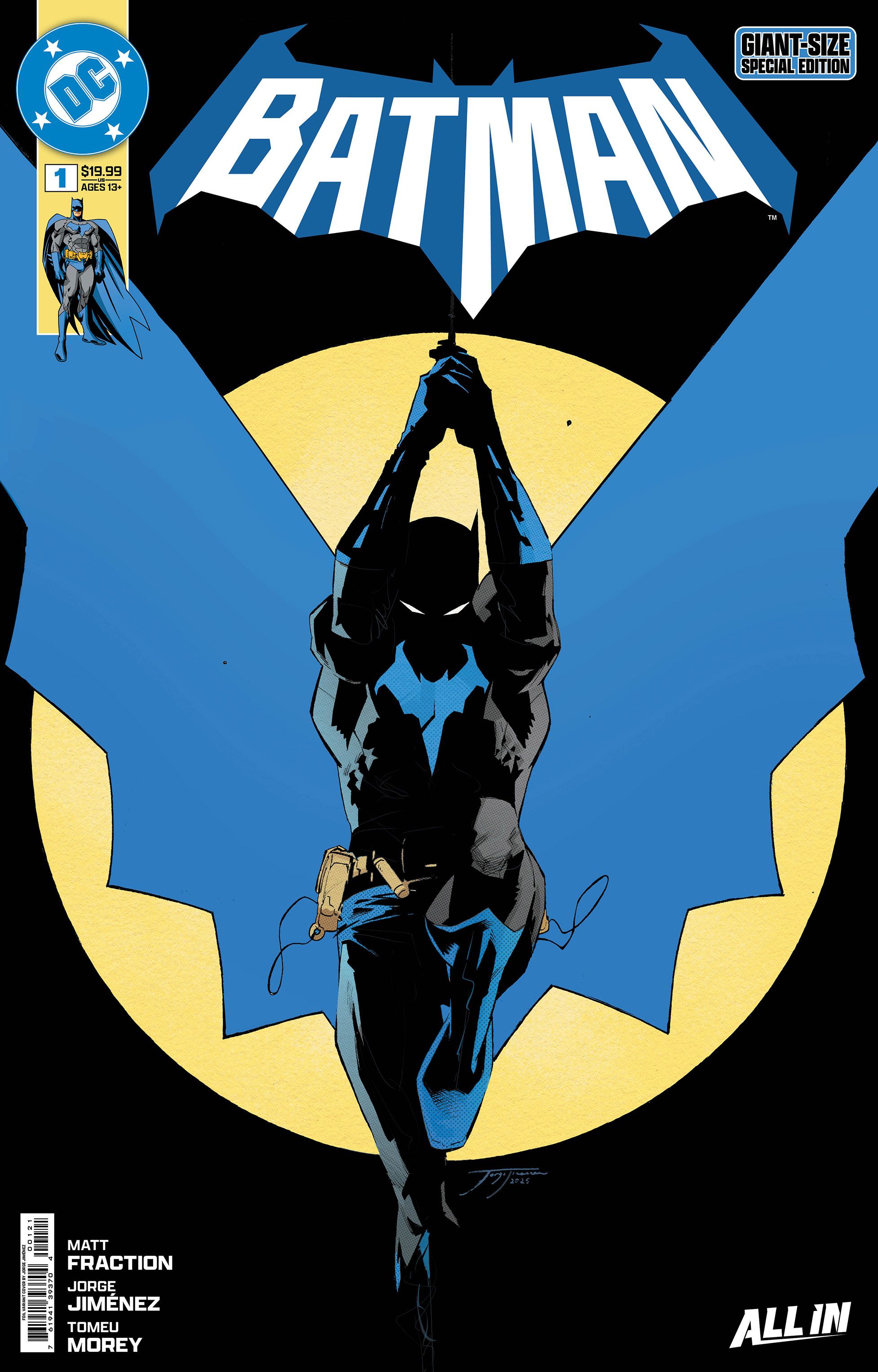 Batman Giant Sized Special Edition #1 (Cvr B Jorge Jimenez Foil Variant) Comic