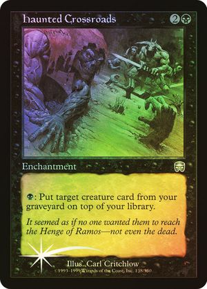 Haunted Crossroads (Mercadian Masques - Foil)