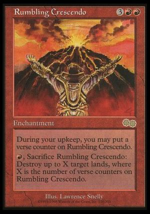 Rumbling Crescendo (Urza's Saga)