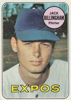 Jack Billingham 1969 Topps #92 Sports Card