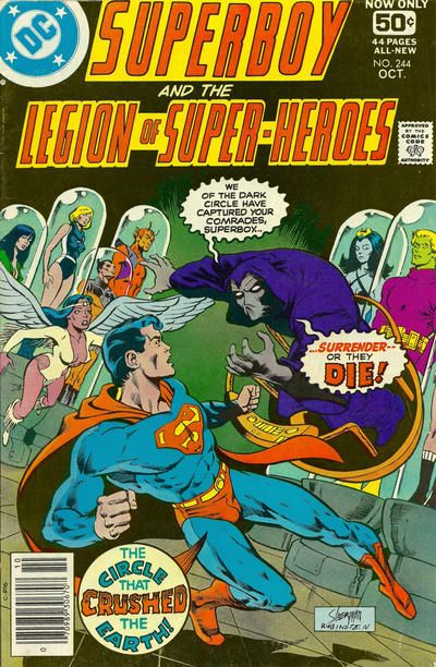 Superboy and the Legion of Super-Heroes #244 Comic