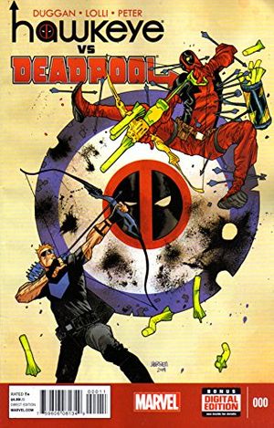 Hawkeye Vs Deadpool #0
