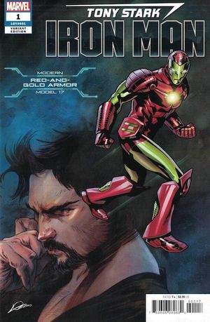 Tony Stark: Iron Man #1 (Heroes Reborn Kurt Armor Variant)