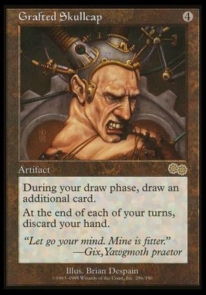 Grafted Skullcap (Urza's Saga)