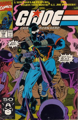 G.I. Joe, A Real American Hero #108