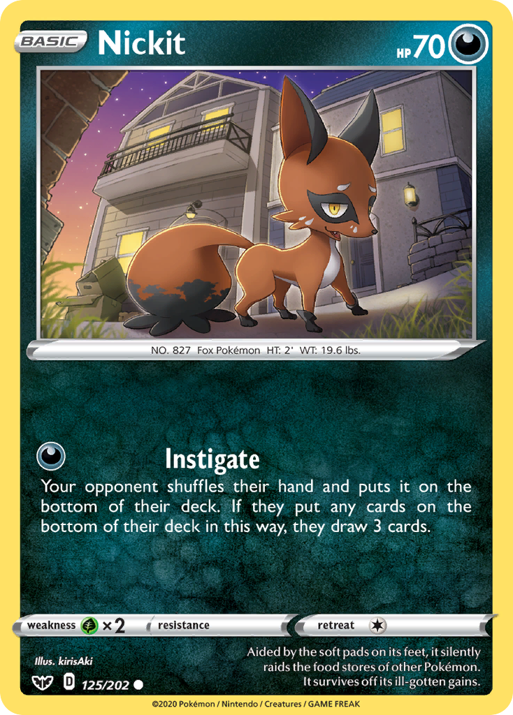 Thievul Pokémon Card