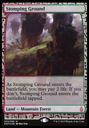 Stomping Ground (Zendikar Expeditions) Trading Card