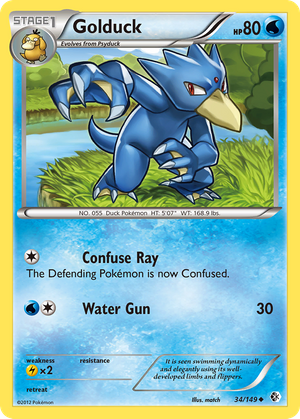 Golduck (34/149) - Boundaries Crossed