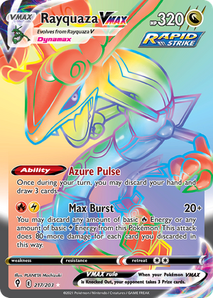 Rayquaza VMAX (217/203) - Evolving Skies