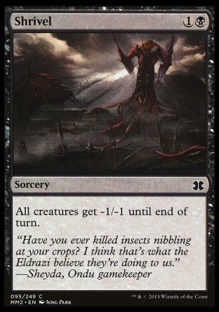 Shrivel (Modern Masters 2015) Trading Card