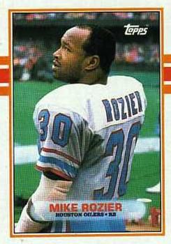 Mike Rozier 1989 Topps #98 Sports Card