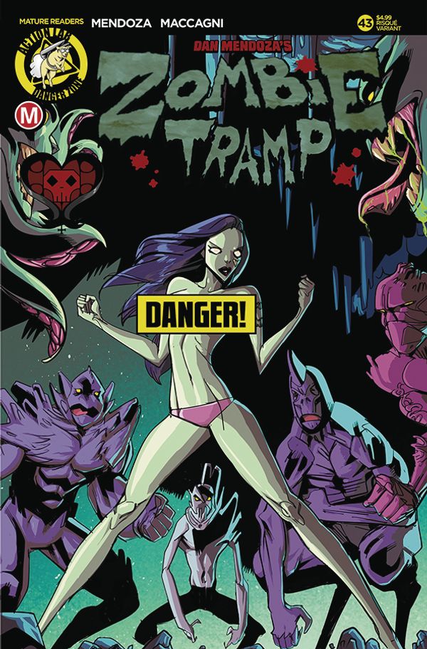 Zombie Tramp Ongoing #43 (Cover B Celor Risque)