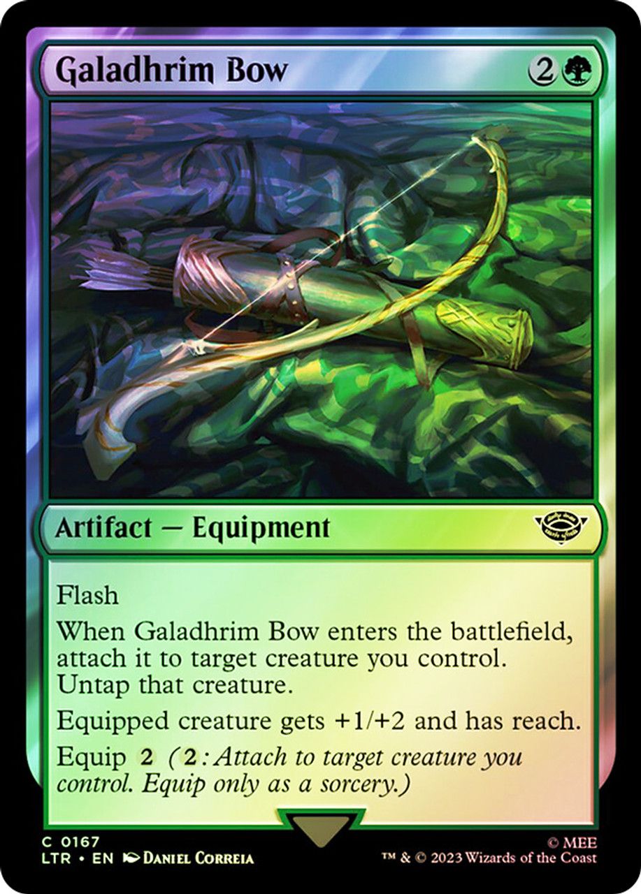 Galadhrim Bow (The Lord of the Rings - Foil) Trading Card