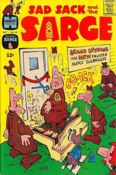 Sad Sack And The Sarge #58 Comic