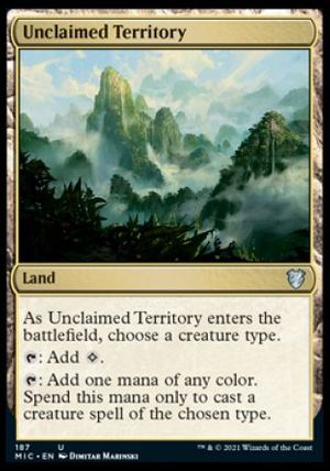 Unclaimed Territory (Innistrad Midnight Hunt Commander Decks)