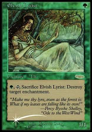 Elvish Lyrist (JSS promos) Trading Card