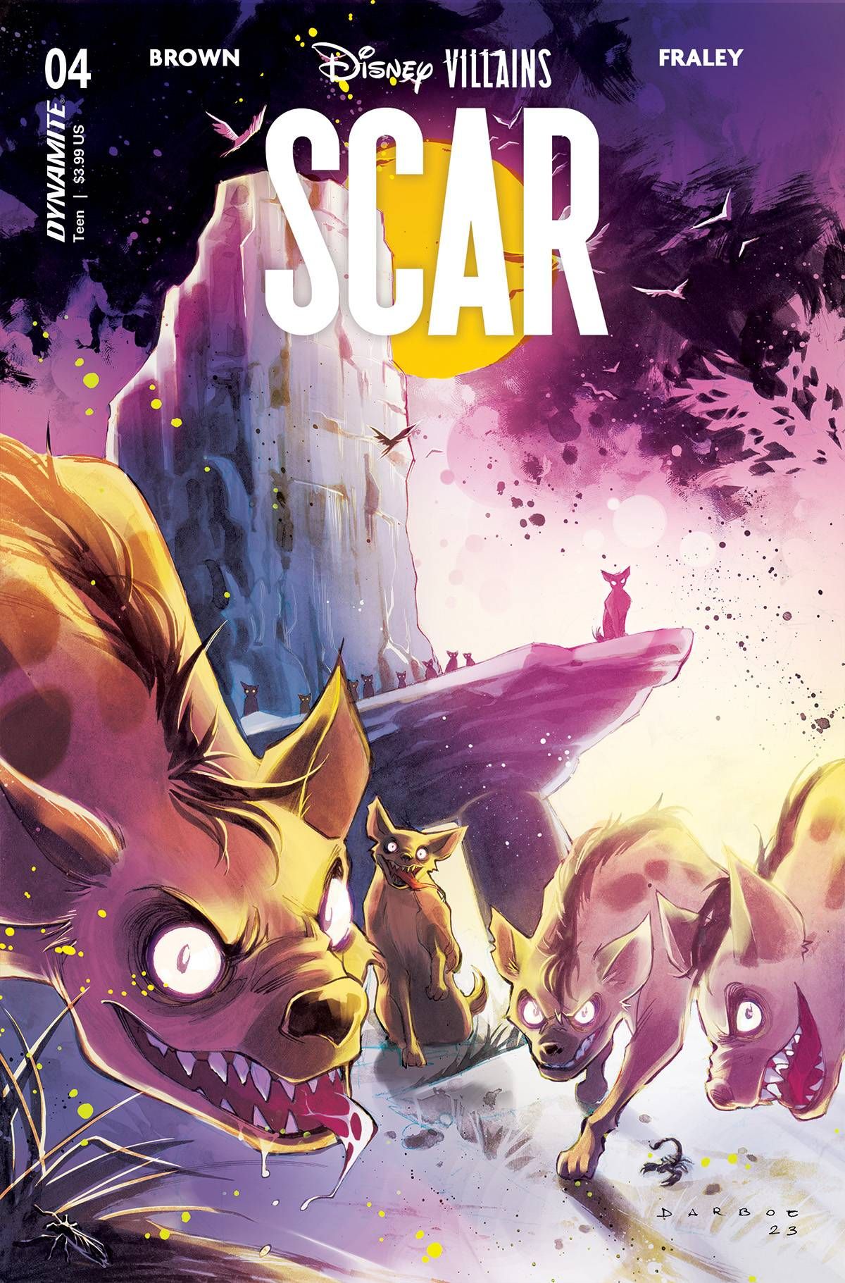 Disney Villains: Scar #4 Comic