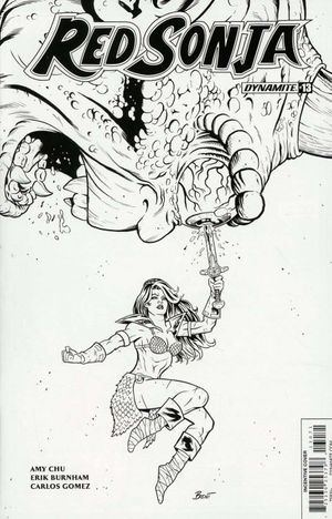 Red Sonja #13 (Cover G 20 Copy Schoonover B&w)