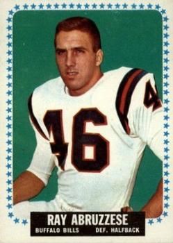 Ray Abruzzese 1964 Topps #22 Sports Card