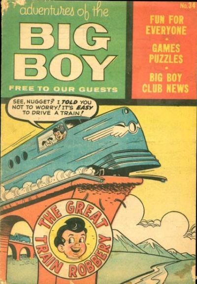 Adventures of Big Boy #34 [West] Comic
