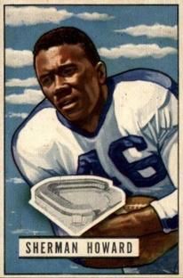 Sherman Howard 1951 Bowman #116 Sports Card