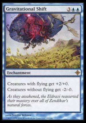 Gravitational Shift (Rise of the Eldrazi)