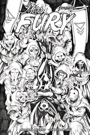 Miss Fury Vol 2 #3 (Cover C 15 Copy Lau B&w Cover)
