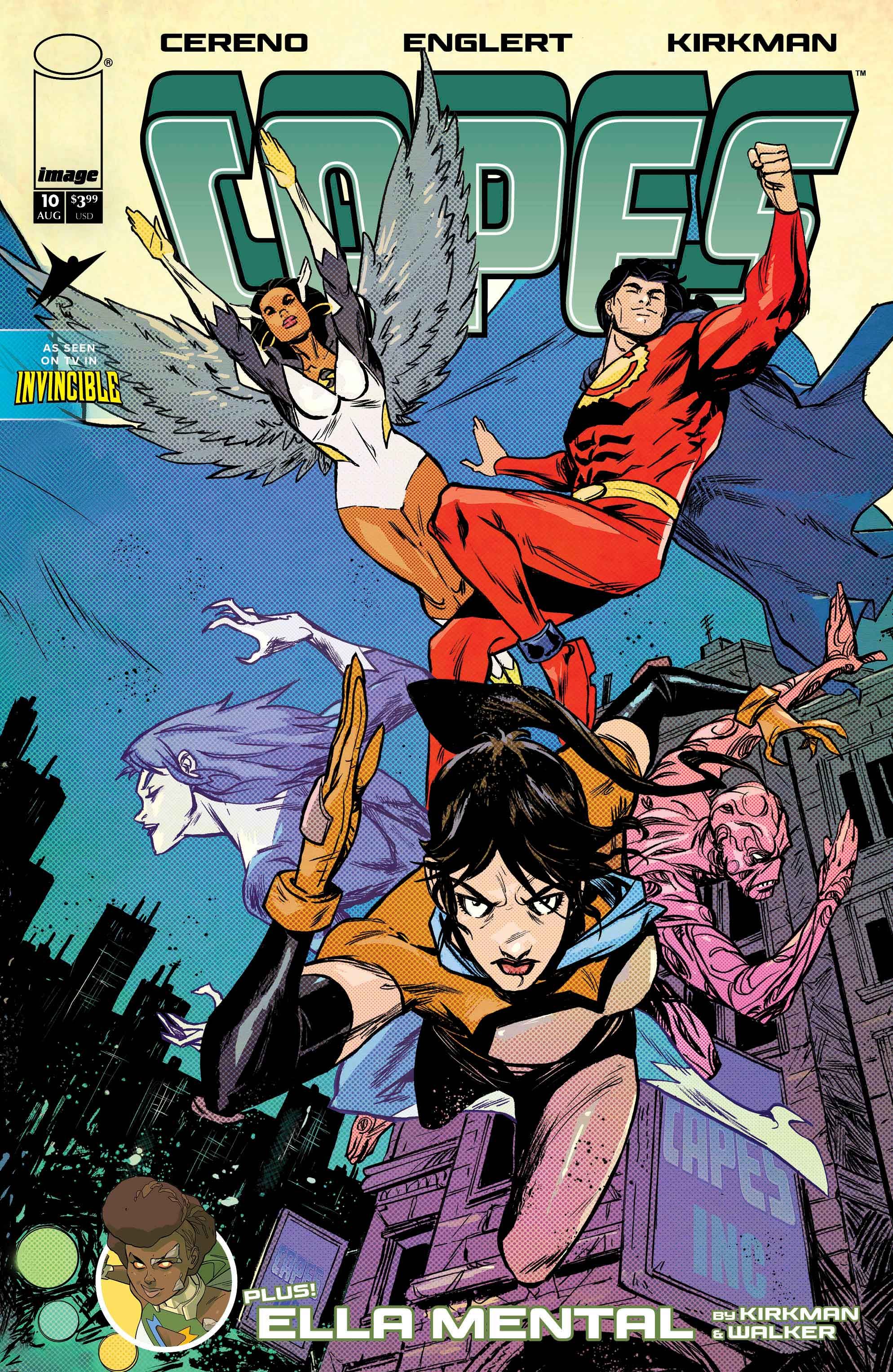 Invincible Universe Capes #10 (Cvr E Sanford Greene Connecting Variant) Comic
