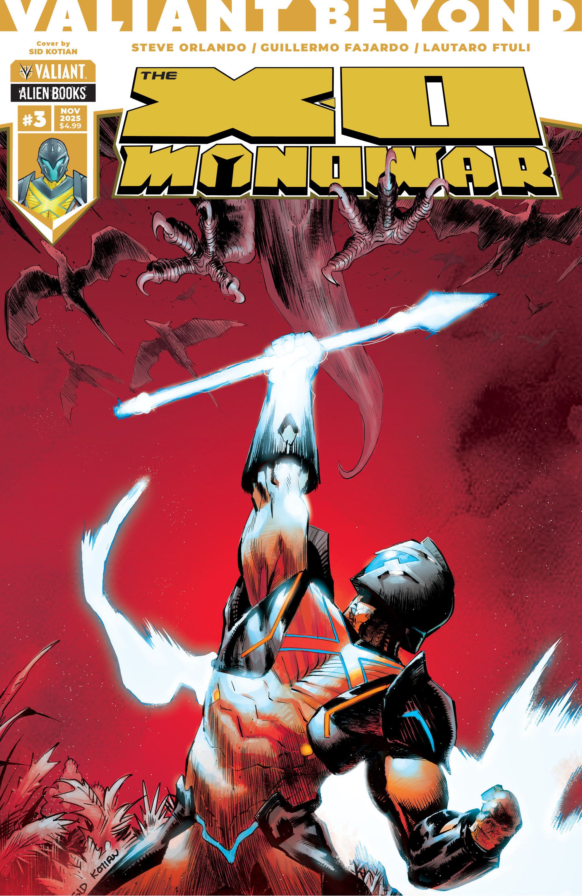 Valiant Beyond: The X-O Manowar #3 (Variant C Kotian) Comic