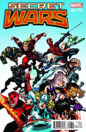 Secret Wars #6 (Frenz Variant)