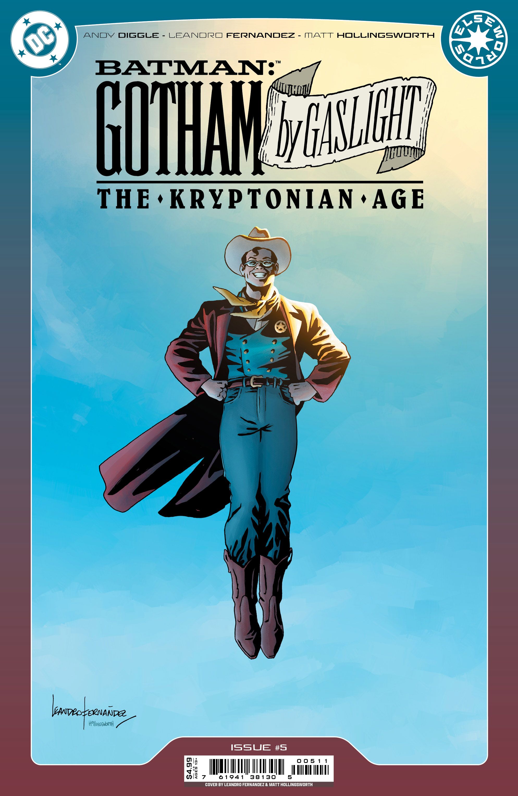 Batman: Gotham by Gaslight - The Kryptonian Age #5 Comic