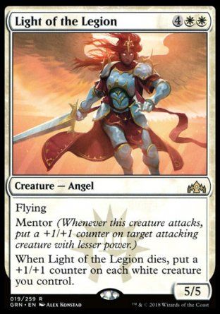 Light of the Legion (Guilds of Ravnica) Trading Card