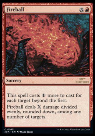 Fireball (Magic 30th Anniversary Edition) Trading Card