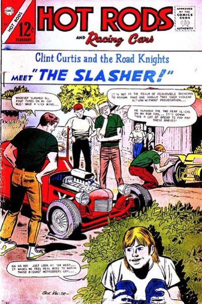 Hot Rods and Racing Cars #83 Comic